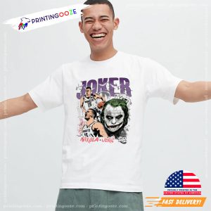 Classic 90s Nikola Jokic The Joker Shirt 1 Printing Ooze