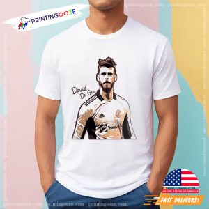 David de gea No.1 spanish goalkeeper Shirt 1 Printing Ooze
