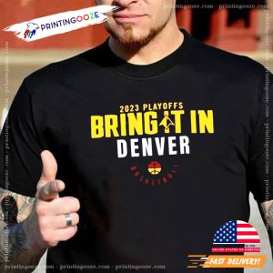 Denver Basketball Bring It 2023 Unisex classic tshirt 2