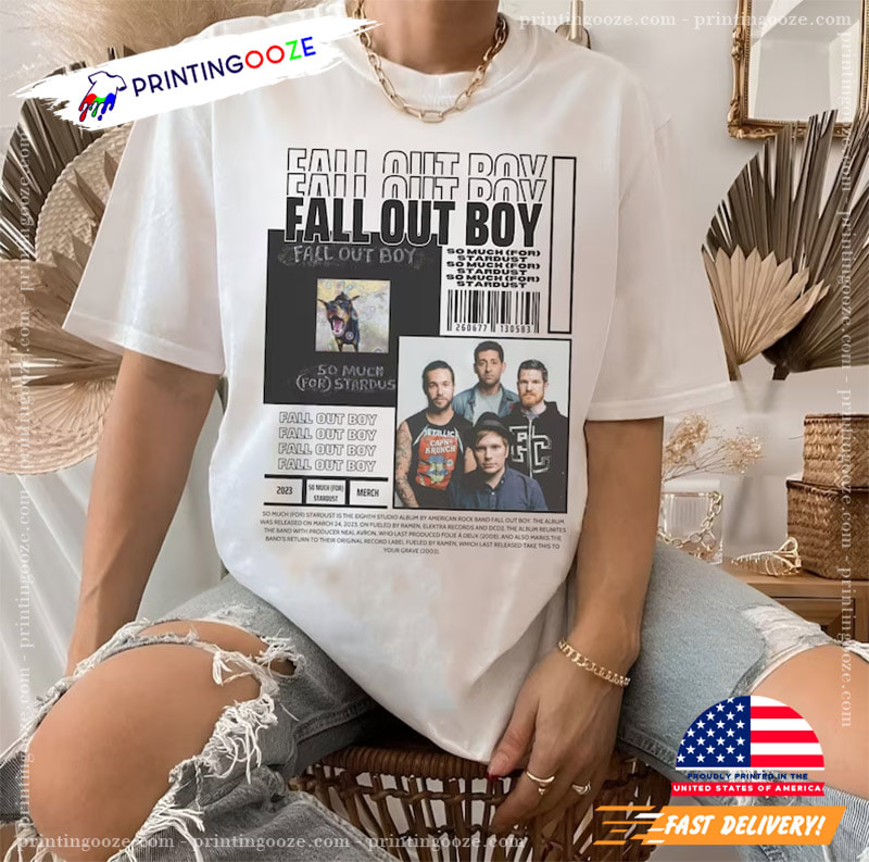 2023 Fall Out Boy Summer Stardust Shirt Chicago So Much (For) Tour Merch  Classic Hoodie - TeebyHumans