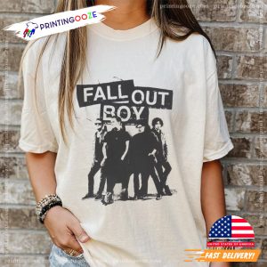 Fall Out Boy Vintage Comfort Colors Shirt, fall out boy merch 1 Printing Ooze