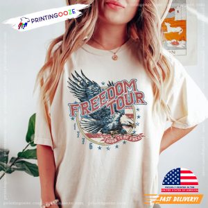 Freedom Tour 1776 American Eagle july 4th celebrations Shirt 4