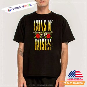 Guns N' Roses Big Guns basic tshirt