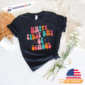 Happy first day of kindergarten shirt