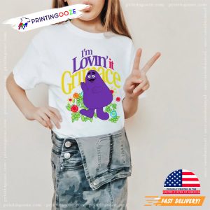 I’m Lovin’ It grimace mcdonalds toy Shirt Printing Ooze