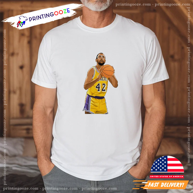 Number 42 James Worthy Lakers Basketball shirt, hoodie, longsleeve