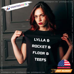 James Gunn Wearing Lylla & Rocket & Floor & Teefs Shirt 3 Printing Ooze