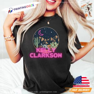 Kelly Clarkson Neon Moon Style Comfort Colors Shirt 3