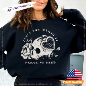 Love's The Death Of Peace Of Mind bad omens shirt 4 Printing Ooze