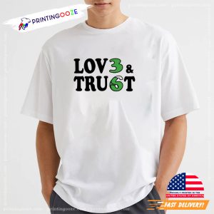 Marcus Smart LOVE & TRUST T Shirt 1