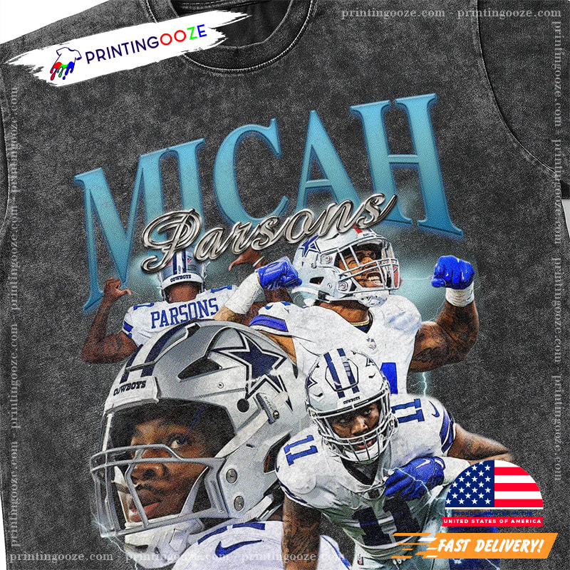 micah parsons jersey gray