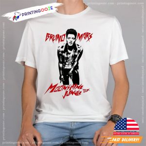 Moonshine Jungle Tour Bruno Mars Unisex Shirt 1 Printing Ooze