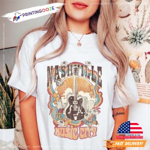 Nashville Country City Music Shirt, Vintage country concerts nashville Merch 4 Printing Ooze