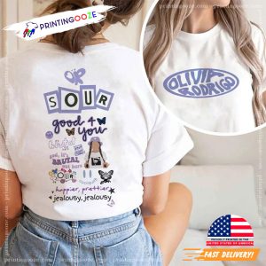 Olivia Rodrigo Sour Tour 2 Side Shirt