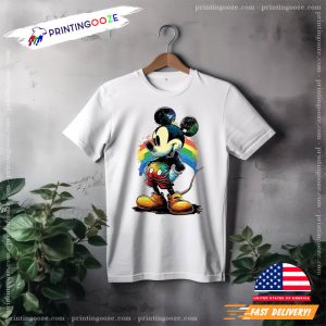 Pride Mickey Mouse lGBT pride month T Shirt 1 Printing Ooze