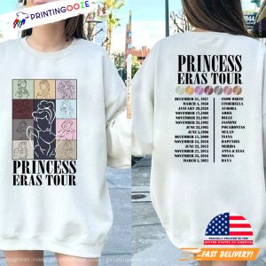 Princess Eras Tour taylor swift concert schedule Classic T Shirt 1