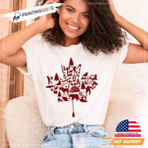 Proud Canadian Shirt, national holiday canada Merch 4