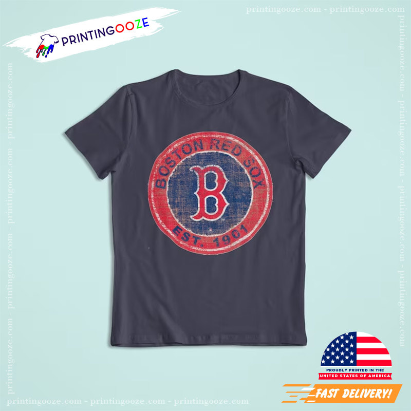 Vintage Boston Red Sox EST 1901 Sweatshirt / T-Shirt, Boston Red Sox  Crewneck Sweatshirt, Boston Baseball Shirt, Retro R