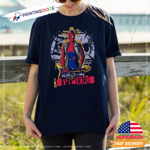 Retro Nevermind The Spiders Shirt, spider punk comic 1 Printing Ooze