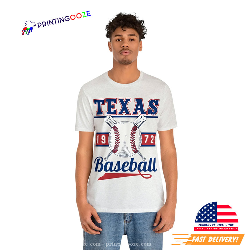 texas rangers baseball tee