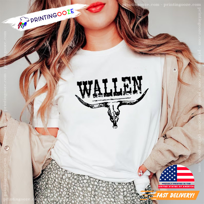 Retro Wallen Bull Skull Comfort Colors Shirt Wallen World 