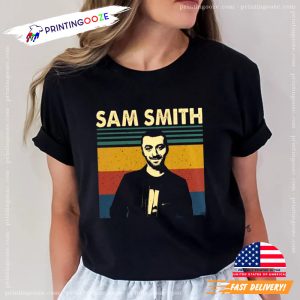 Retro singer sam smith Shirt, Gift For Fans 1 Printing Ooze