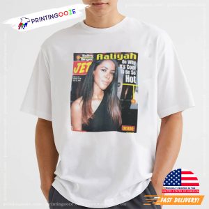 Rip Aaliyah vintage tee shirts 1