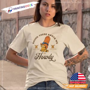 Round these parts we say Howdy, garfield meme Shirt 3