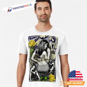 Sexy hayek pinault Salma Retro Style Shirt 2 Printing Ooze