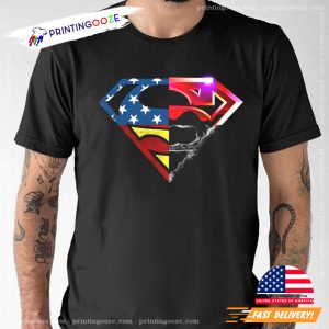 Superman Four Way Logo, superman sign Graphic T shirt 3