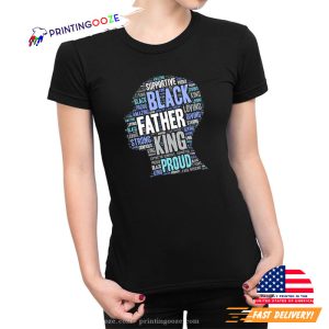 The Black Father King Proud Shirt