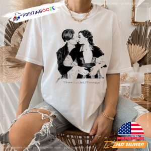 The Classic Titanic jack and rose T Shirt 2 Printing Ooze