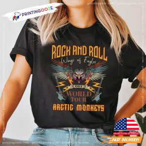 World Tour Music Arctic Monkeys Wing Of Eagles Shirt 2 Printing Ooze