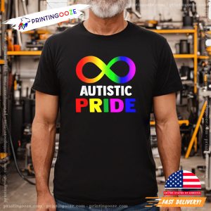 autistic pride day June 18 lgbtq community T shirt 2 Printing Ooze