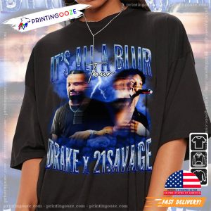 Octobers Very Own Drake 21 Savage It's All A Blur Tour Merch