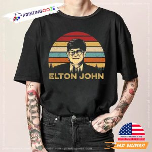 elton john t shirt vintage