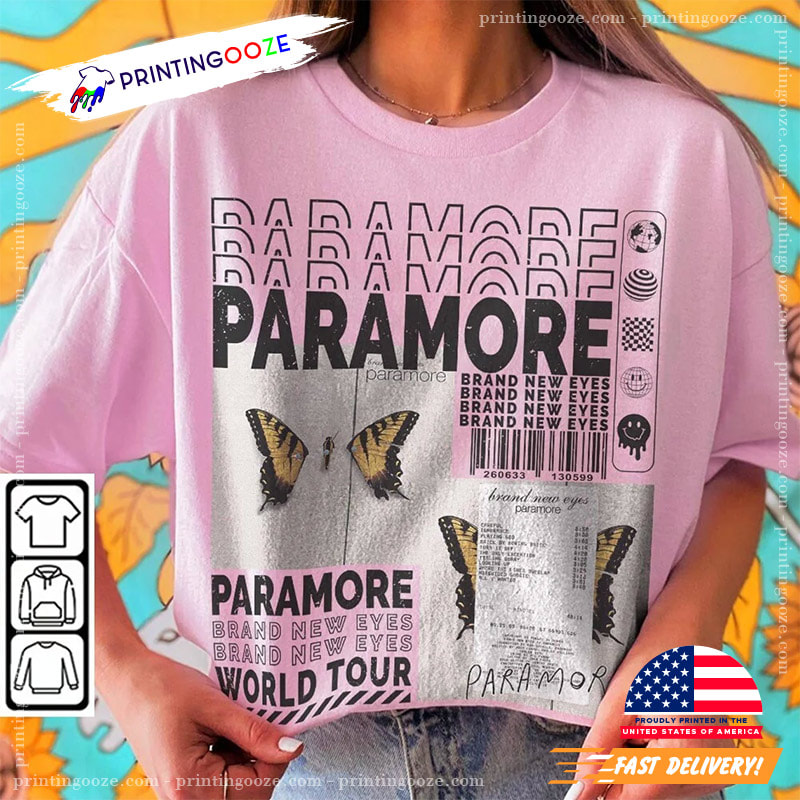 Paramore Brand New Eyes Graphic Tee - Unleash Your Creativity