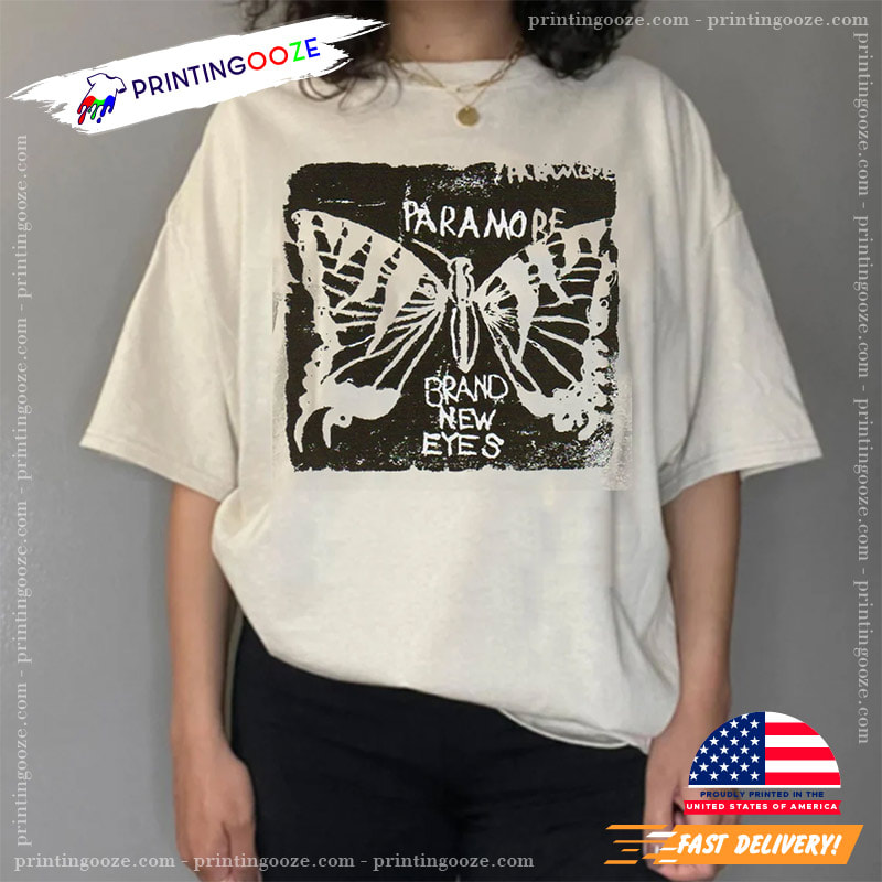 Paramore The News Pigment Wash T-Shirt