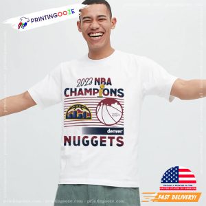 the denver nuggets 2023 nba finals champions Shirt Ink In Action Printing Ooze