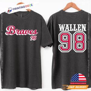 Wallen 98 Braves Baseball Jersey Shirt - Printing Ooze