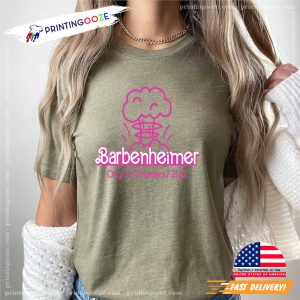 Barbenheimer Barbie x Openheimer 2023 Shirt 1 Printing Ooze