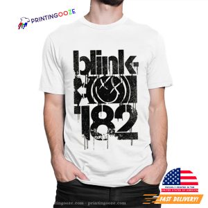 Blink Rock Band Graphic Old Fashion Shirt 3