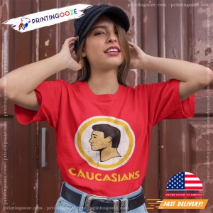 Caucasians white pride Retro Tee