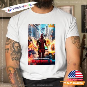 Deadpool 3 Deadpool Has Entered The Chat Movie Poster Unisex T-Shirt