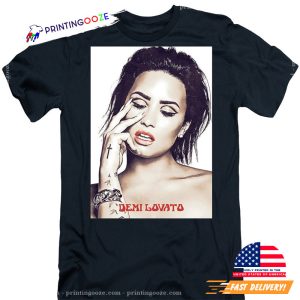 Demi Lovato Retro Portrait T shirt