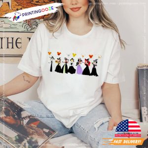 Disney Princess halloween t shirts womens 2 Printing Ooze