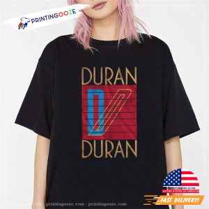 Duran Duran Logo Black T Shirt