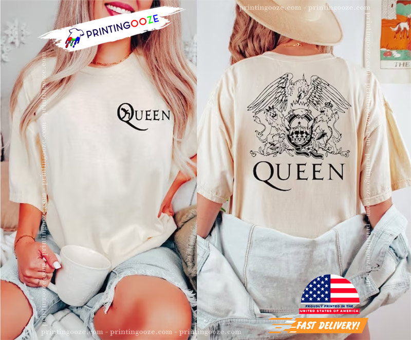 Queen Band Shirt Rock, Women Rock Roll Shirts