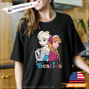 Frozen Besties Disney Shirt, anna elsa frozen Shirt 1 Printing Ooze