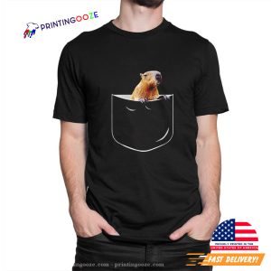 Funny Meme capybara shirt 1